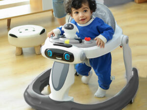 Baby Walker Anti-O-leg Baby Children's Multi-functional Anti-rollover Walker