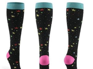 Jacquard Compression Socks, Running Basketball Sports Socks