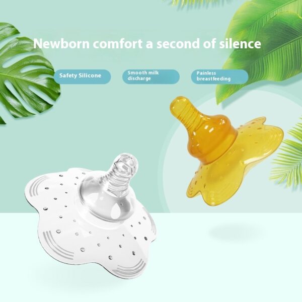 Full Silicone Nursing Breast Pads Pacifier Nipple Protector