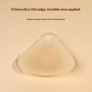 Triangular Solid Silicone Breast Pads For Womens Swimwear To Prevent Unsightly Bulges
