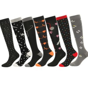BABYNBEAUTY-Where Cuteness Meets Radiance for Your Little one - BabynBeauty 277 Fashion Calf Length Compression Socks