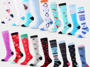 New Sports Compression Stockings Running Compression Socks