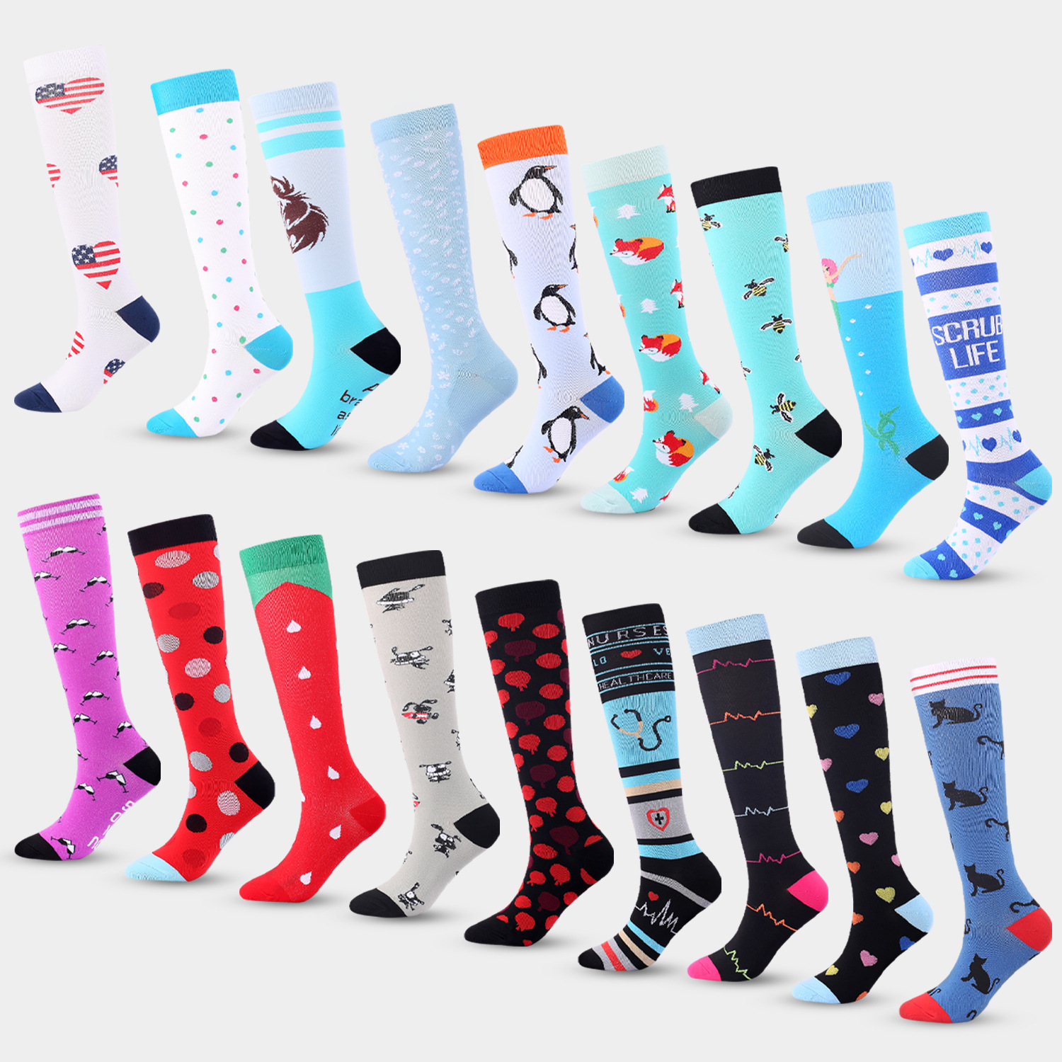 New Sports Compression Stockings Running Compression Socks 2 New Sports Compression Stockings Running Compression Socks