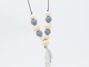 Baby Soothing Teether Protects Safety Baby Teether Necklace