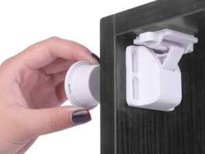 Multifunctional Baby Anti-pinch Hand Drawer Lock Child Safety Lock Protection Invisible Magnetic Lock
