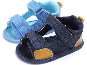 Denim baby Velcro sandals toddler shoes baby shoes