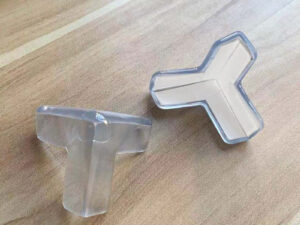 Three-dimensional Children's Safety Products Transparent Bumper Angle