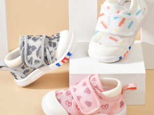 Baby Sandals Men's Summer Toddler  0 1-2 Years Old Baby Non-slip Soft Bottom Infant Mesh Surface Shoe