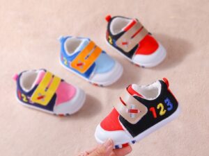 Plus velvet warm baby toddler shoes