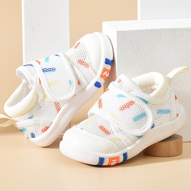 Baby Sandals Men's Summer Toddler 0 1-2 Years Old Baby Non-slip Soft Bottom Infant Mesh Surface Shoe 2 Baby Sandals Men's Summer Toddler 0 1-2 Years Old Baby Non-slip Soft Bottom Infant Mesh Surface Shoe - Image 2