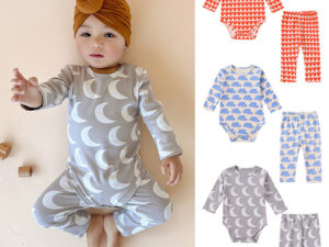 Baby Jumpsuit Cotton Triangle Rompers