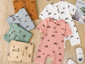 Summer New Short Sleeves For Baby And Infants Rompers Jumpsuit