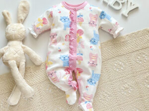 Baby Rompers Long Sleeve Cotton Jumpsuit