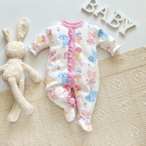 Baby Rompers Long Sleeve Cotton Jumpsuit